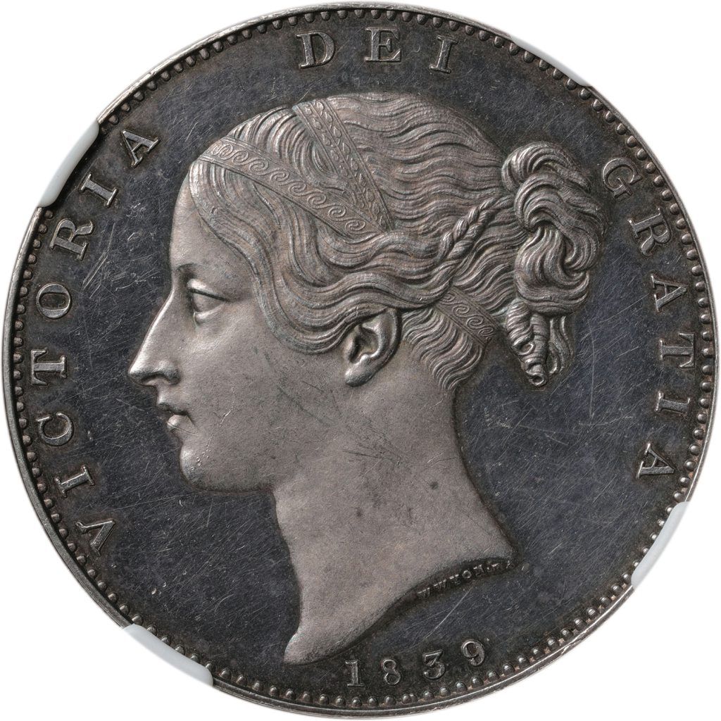イギリス 1890年 1/2クラウン @166 激安価格 | drouotformation.com