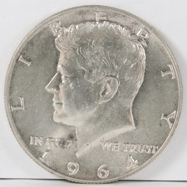 アメリカ 1964年 ケネディコイン HALF DOLLAR 銀貨 UNC | ミスターコインズ