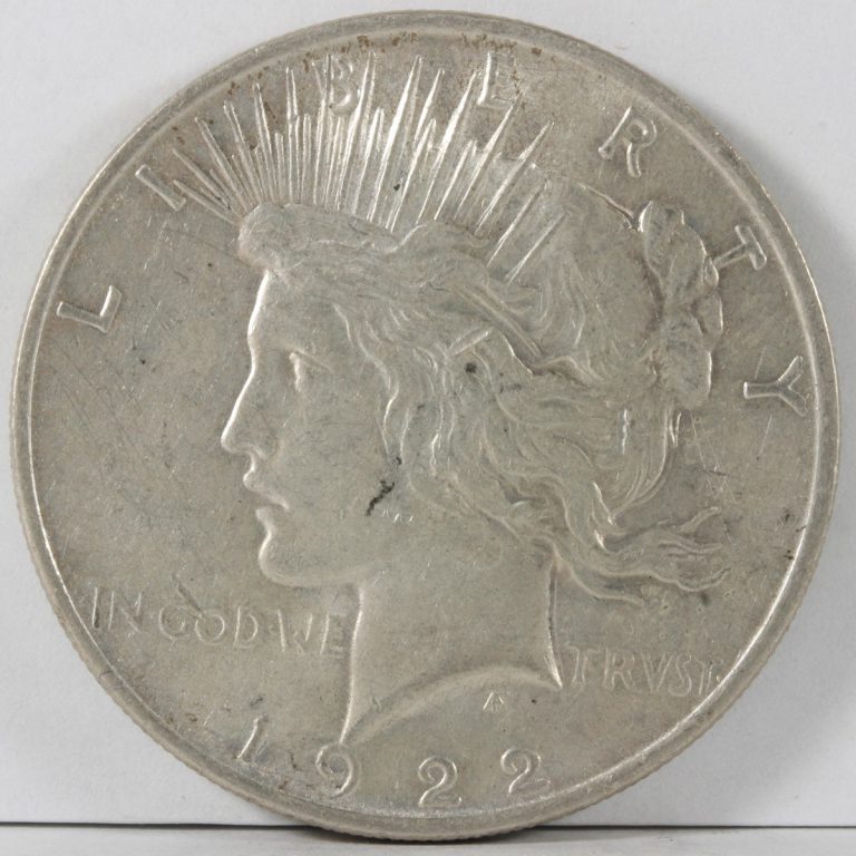 アメリカ 1DOLLAR PEACE 銀貨 1922年 VF | ミスターコインズ