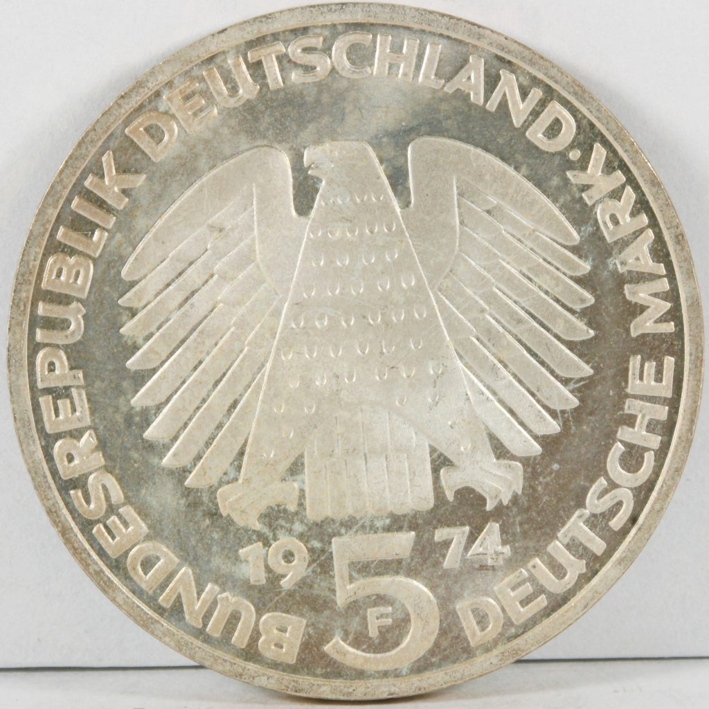 ドイツ 5MARK 銀貨 UNC | ミスターコインズ