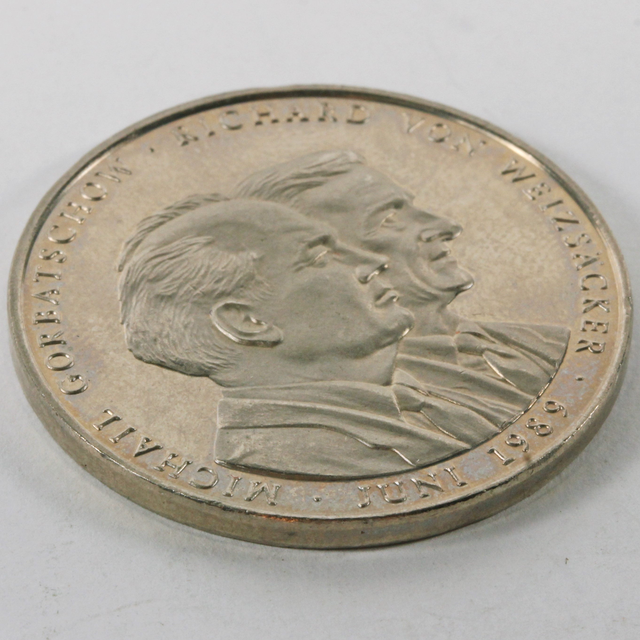 東ドイツ 1989年 10マルク 銀貨 UNC- | ミスターコインズ