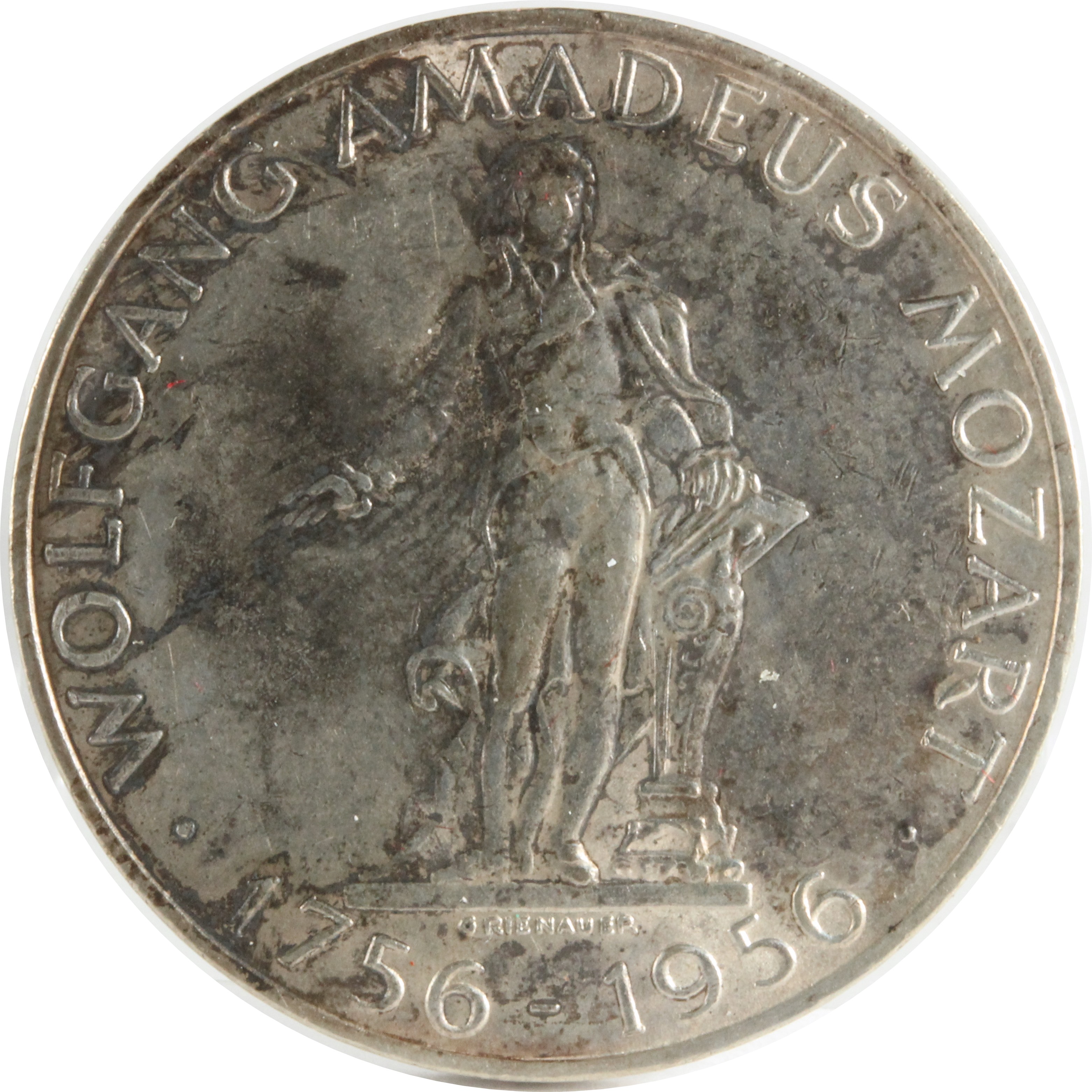 オーストリア 1956年 モーツァルト 25シリング SCHILLING 銀貨 