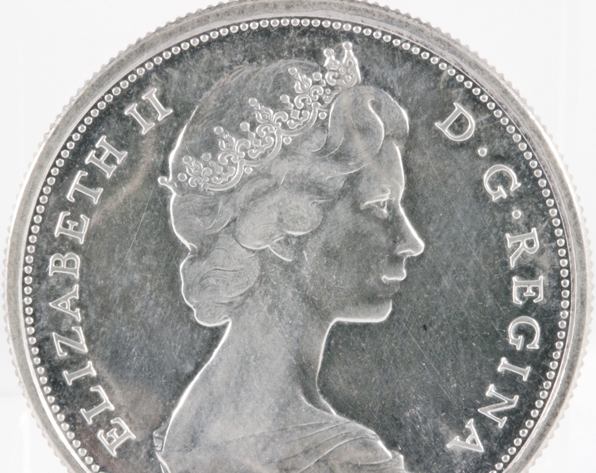カナダ 1967年 50セント 銀貨 UNC | ミスターコインズ