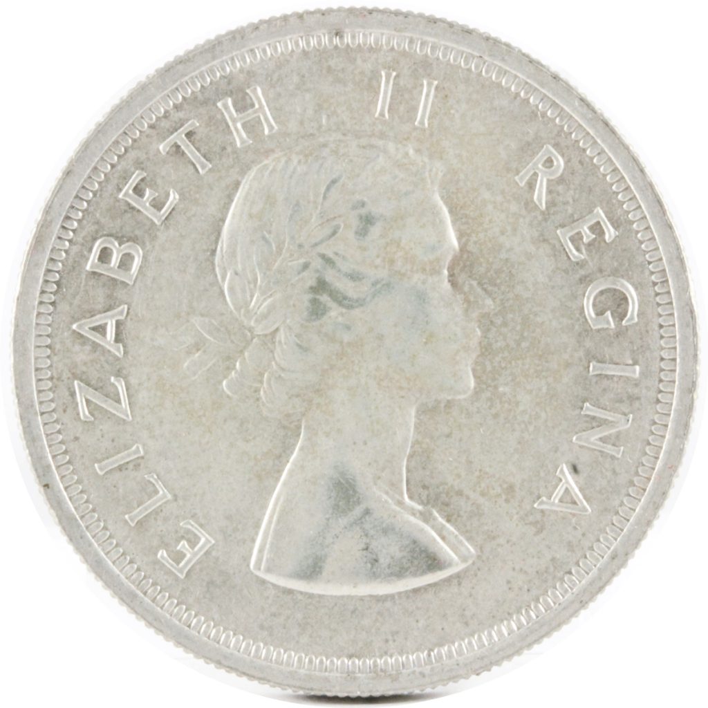 南アフリカ 1953年 5SHILLINGS 銀貨 AU | ミスターコインズ