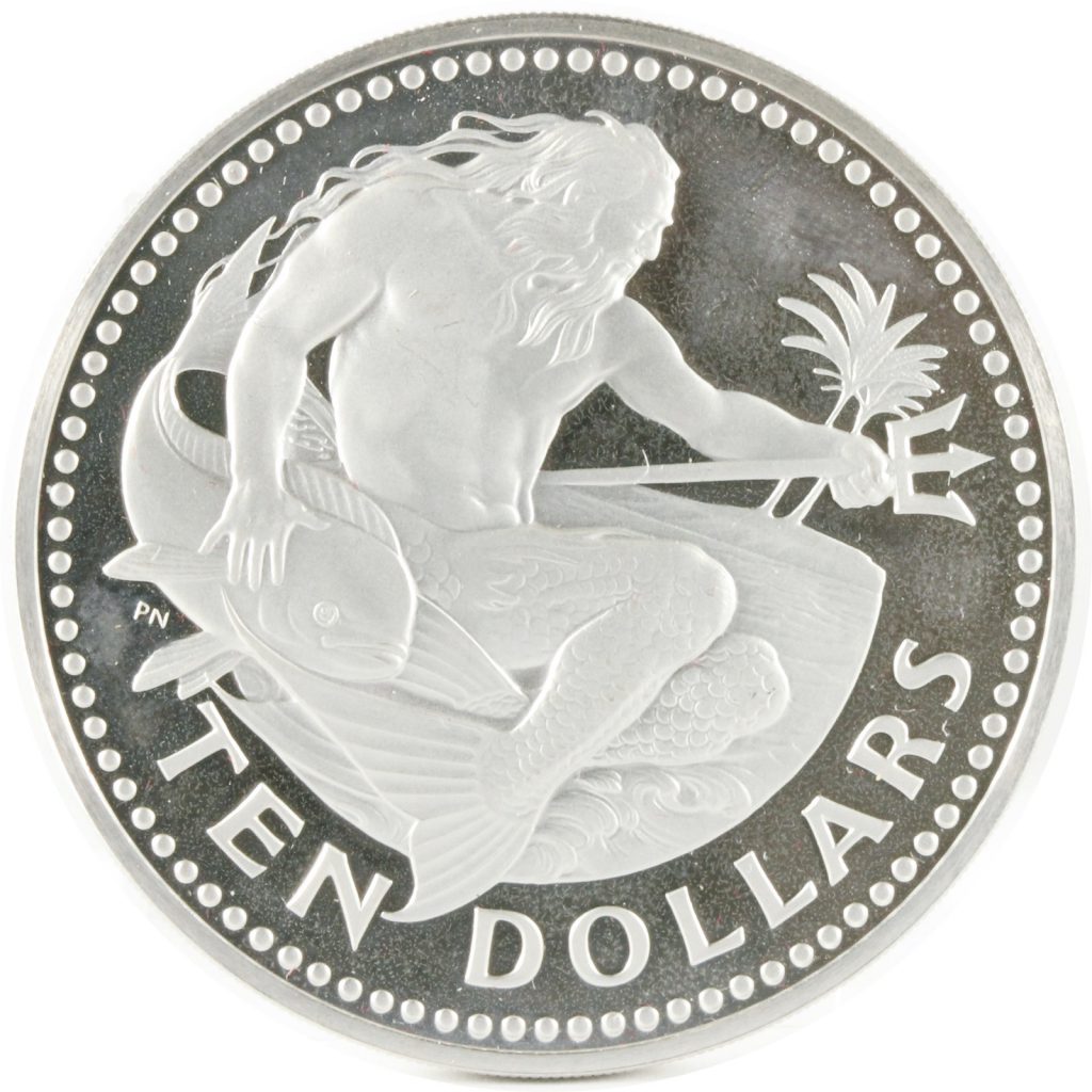 再入荷1番人気 バハマ1974年 コイン」の落札相場・落札価格 大型5ドル 
