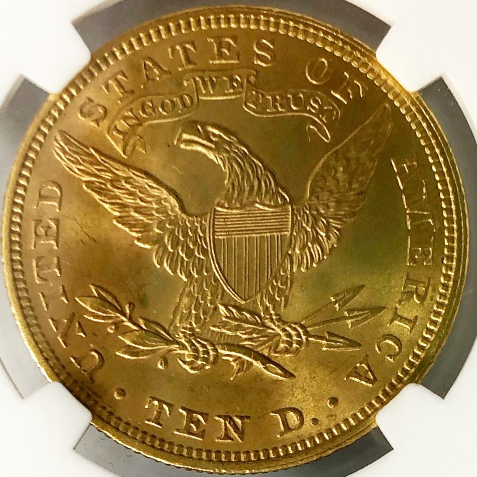 アメリカ 10ドル金貨 1899 NGC(MS64) – United states 10$ (dollars) gold coin