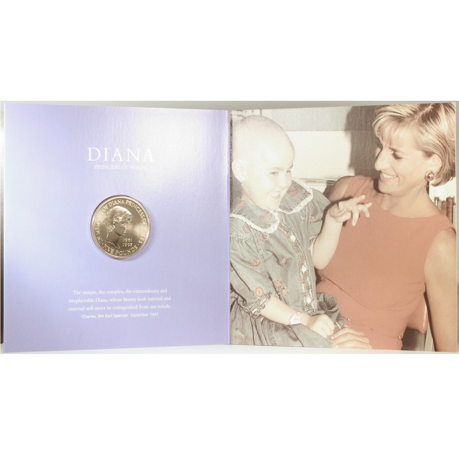 DIANA ダイアナ妃 メモリアルコイン 5ポンド 5POUNDS 1961-1997 白銅貨 プルーフ 古銭 コイン | ミスターコインズ