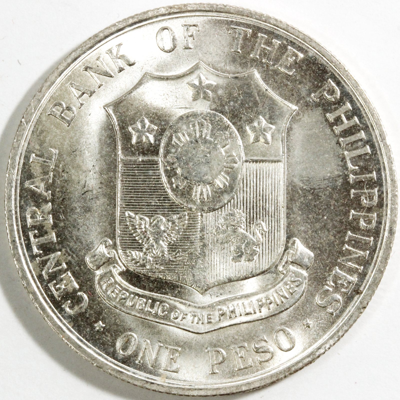 N1445【フィリピン】1847年1ペソ銀貨　希少　大型　古銭　コイン