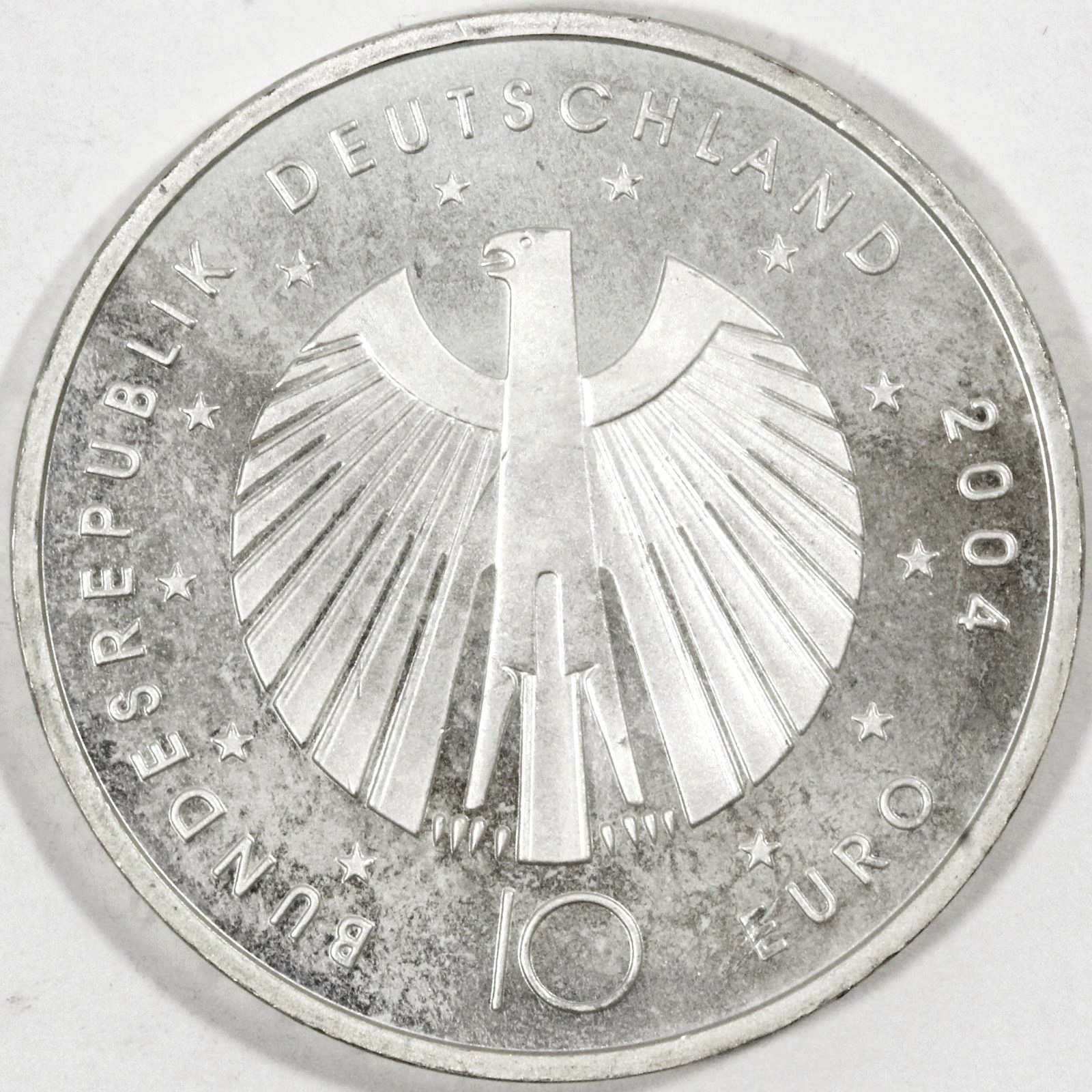 ドイツ 10ユーロ銀貨 2004年 古銭 外国コイン | ミスターコインズ