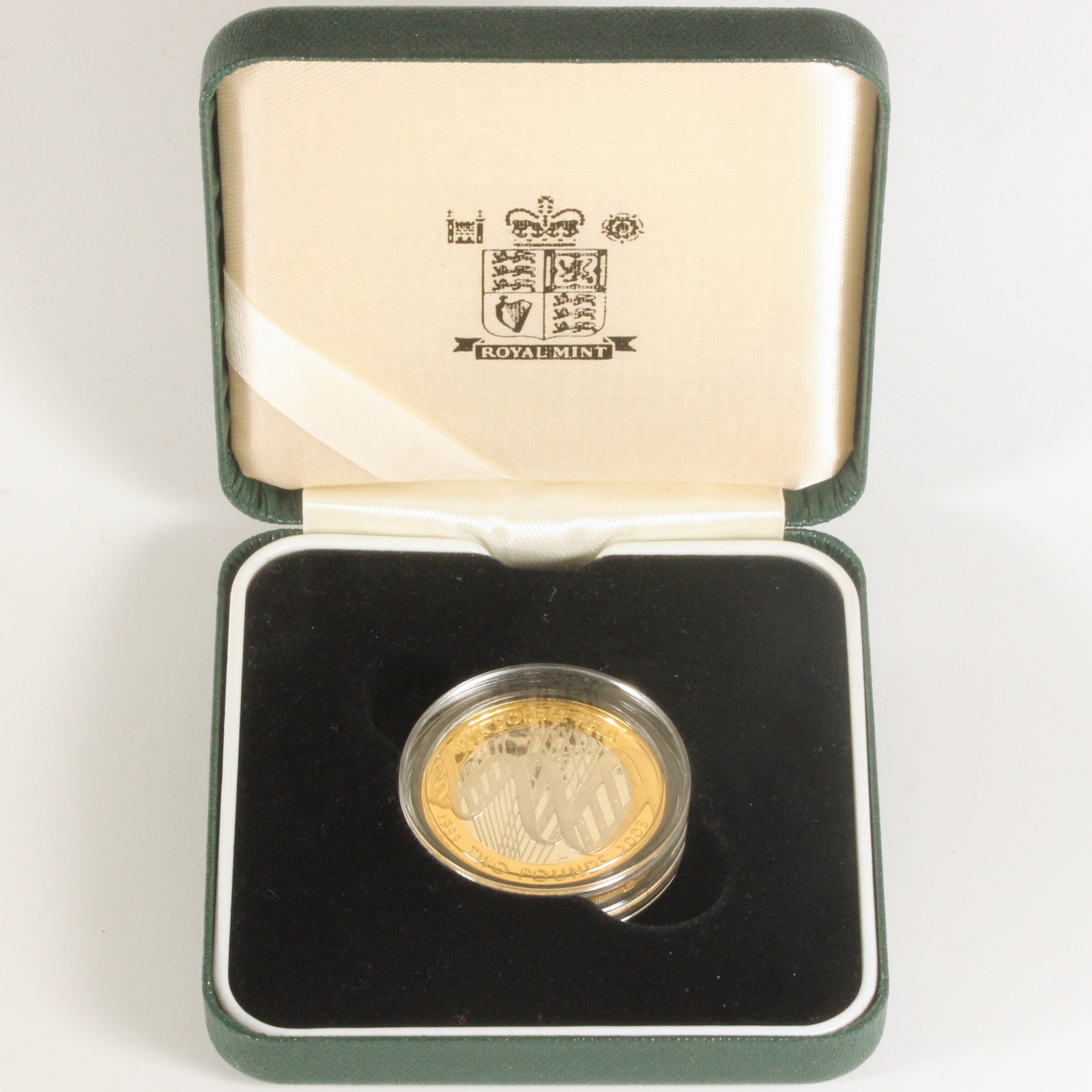 英国王室造幣局 2003年 DNA発見50周年記念 2色2ポンド銀貨 イギリス ROYAL MINT ミントセット | ミスターコインズ