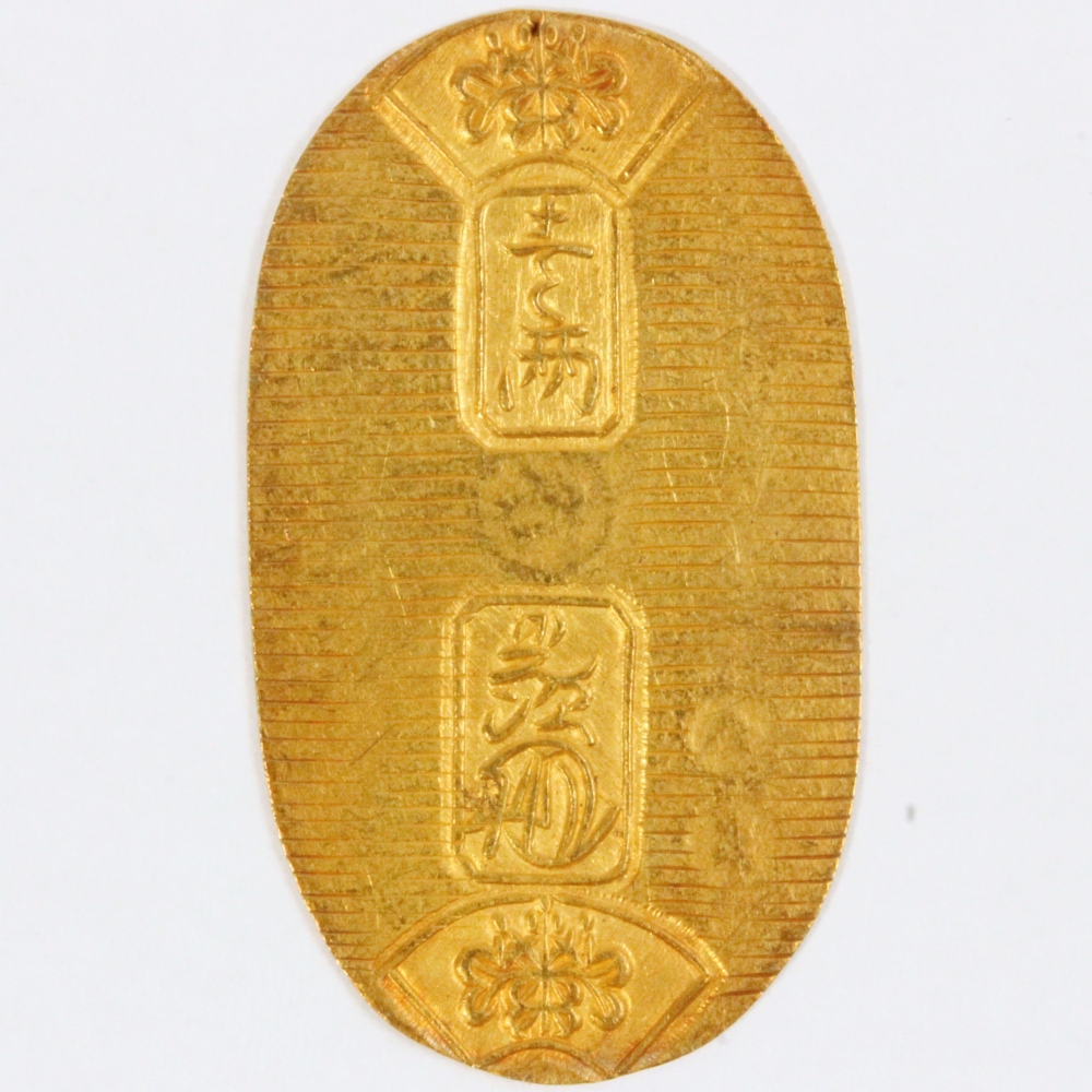 鑑定書)文政小判 重さ約11g アンティーク コレクション 古銭 貨幣 