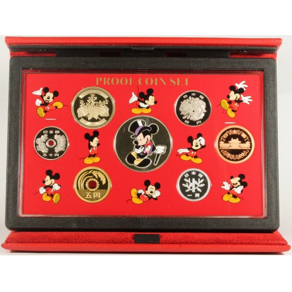 専門店の安心の1ヶ月保証付 75周年記念 ミッキーマウス プルーフ硬貨