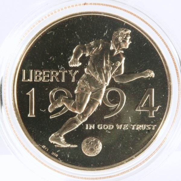 スペシャルオファ 1994年W杯記念コイン 5ドル金貨｜コイン買取専門