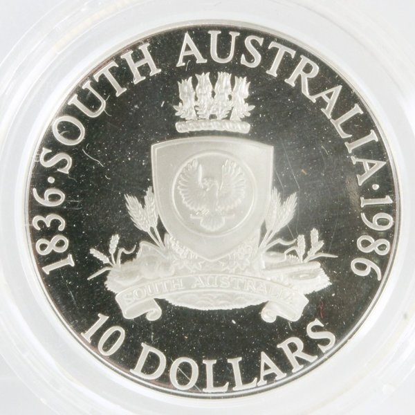 オーストラリア 10ドル銀貨 1986年 未使用 プルーフ 銀貨 | ミスター 