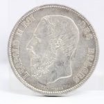 ベルギー 1869年 5フラン銀貨 レオポルド2世 | ミスターコインズ