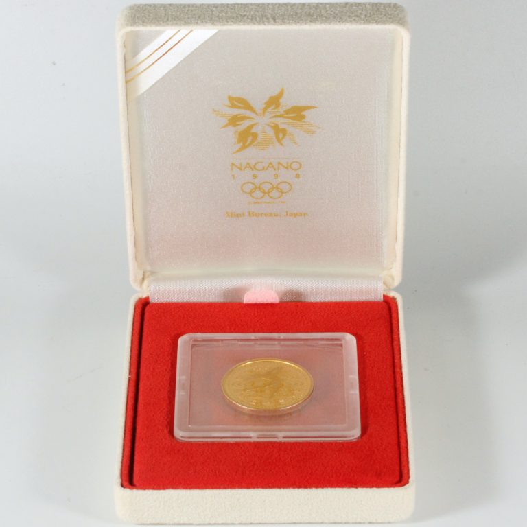 長野オリンピック冬季競技大会記念貨幣 平成10年銘1万円金貨幣プルーフ 