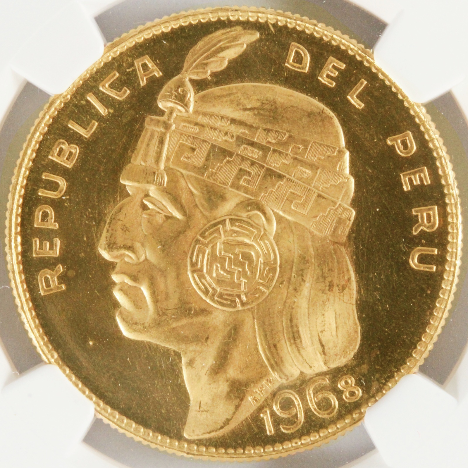 ペルー 50ソル 1968年 MS65 NGC 古銭 外国コイン 金貨 | ミスターコインズ