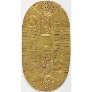 天保小判金 並品 保字小判 日本貨幣商協同組合 鑑定書付き | ミスター 