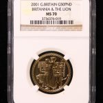 NGC MS70 イギリス50ポンド金貨（2001年） | ミスターコインズ